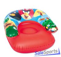 Кресло детское надувное Bestway Angry Birds 96106