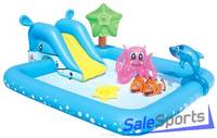 Игровой центр-бассейн с игрушками BestWay 53052 (239х206х86см)
