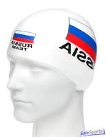 Силиконовая шапочка Mad Wave Print Russian Team M0538 01