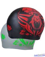 Силиконовая шапочка Mad Wave Reverse Tiger M0552 07
