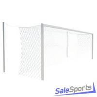Ворота футбольные алюминиевые Sportwerk 7,32х2,44 м. под свободно подвешиваемую сетку