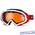 Очки горнолыжные Salice 606DACRXPF WHITE RED CRX POLARFLEX