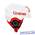Шлем Briko Pocket White Red