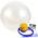 Мяч гимнастический надувной Go Fit GF-65 BALL