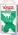 Мазь скольжения Swix CH4X (-12-32 C), Green