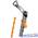 Ледобур Petzl-Charlet Laser Sonic M P70 130